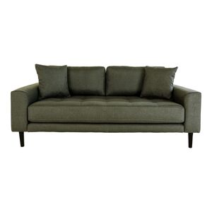 Homeshop Sofa i olivengrøn med to puder HN1020 - 1301436