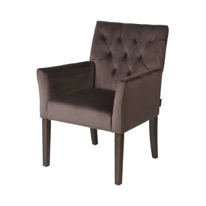 Cozy Living Stol - Sander Dining Stol - Velvet - TAUPE* - Hurtig levering og gratis fragt over 99 DKK.