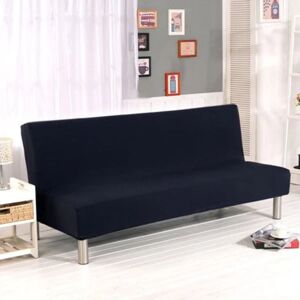 Altomfattende Armless Sofa Cover Folde Sovesofa Cover Sofa Pude