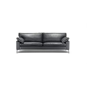 Søren Lund 329 2,5 personers sofa 182cm sort luksus læder