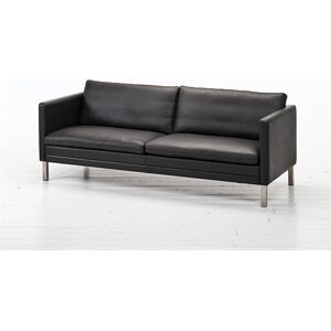 Mogens Hansen MH276 2 Pers Sofa L: 146 cm - Premium Læder / Sort