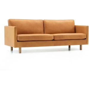 Mogens Hansen MH981 2 Pers Sofa L: 146 cm - Dakar Læder 250 / Eg