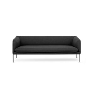Ferm Living Turn Sofa 3 Pers Fiord L: 200cm - Solid Dark Grey
