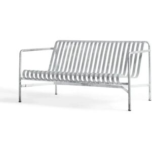 Hay Palissade Lounge sofa SH: 38 cm - Hot Galvanised