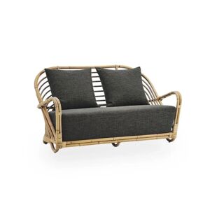 Sika Design Sika-Design Charlottenborg 2 Pers. Sofa inkl. Hynde & Puder L: 137 cm - Natural/A669 Dark Grey