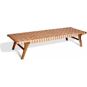 Encoded Daybed 200x70 cm - Teak / Natural Læder