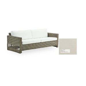 Sika Design Sika-Design Carrie Exterior 3 Pers. Sofa L: 200 cm - Antique Grey/B450 Tempotest White