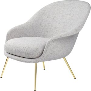 GUBI Bat Lounge Chair Low Back - Messing/Sonar 3 124