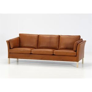 Mogens Hansen MH 2225 6 Pers Hjørnesofa 221 x 285 cm - Premium Læder / Cognac