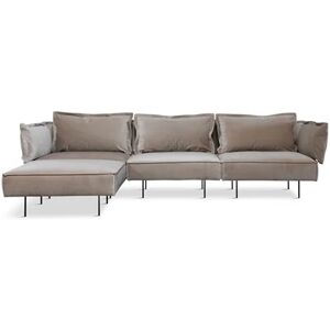 HANDVÄRK FURNITURE Modular 3 Pers. Sofa m. Chaiselong L: 296 cm - Velvet Sand