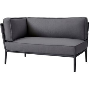 Cane-line Outdoor Conic 2 Pers. Sofa Højre Modul L: 140 cm - Grey