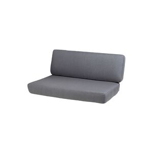 Cane-line Outdoor Savannah 2pers sofa venstre modul, hyndesæt - Grey