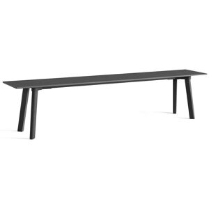 Hay CPH Deux 215 Bench 200x35x45 cm - Stone Grey Lacquered Solid Beech/Stone Grey Laminate