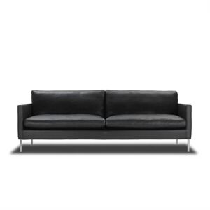 Juul 903 3 Pers. Sofa L: 220 cm - Sort Kampagnelæder