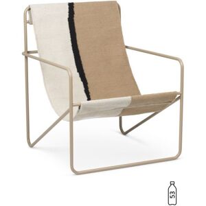 Ferm Living Desert Lounge Chair 63x77,5 cm - Cashmere/Soil