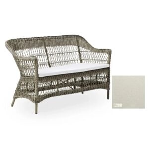 Sika Design Sika-Design Charlot 2 Pers. Sofa L: 134 cm - Antique Grey/A670 Tempotest Michelangelo White