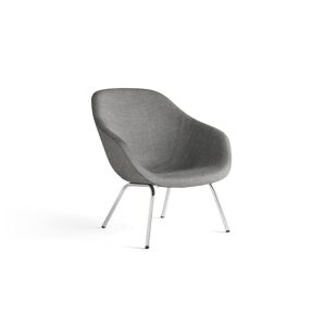 Hay AAL87 Chair SH: 43 cm - Chromed Steel / Remix 152