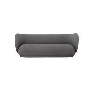 Ferm Living Rico 3 Personers Sofa Brushed L:210 cm - Grey