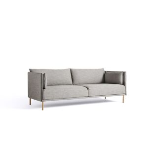 HAY Silhouette 3 Personers Sofa Mono L:212 cm - Ruskin 33 / Oiled Solid Oak