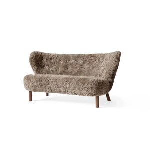 &Tradition Little Petra VB2 Sofa L: 150 cm - Oiled Walnut/Sheepskin Sahara