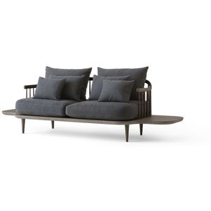 &Tradition Fly SC3 Sofa w. Side Tables L: 240 cm - Smoked Oiled Oak/Hot Madison 093