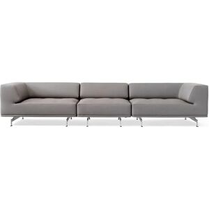 Fredericia 450 Delphi 3 Pers. Sofa L: 325 cm - Fiord 171/Aluminium