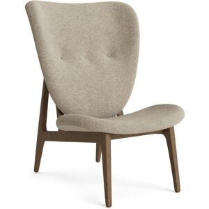 NORR11 Elephant Lounge Chair Fully Upholstered SH: 38 cm - Light Smoked Oak/Barnum Col 3