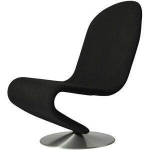 Verpan System 1-2-3 Lounge Chair Standard SH: 38 cm - Hallingdal 190/Aluminium