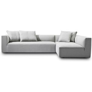 Juul 101 Hjørnesofa inkl. Rygpuder 297x197x65 cm - Prune 0026/Sortlakeret Træ