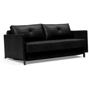 Innovation Living Cubed Sovesofa m. Armlæn L: 160 cm - Faunal Black/Mat Sort