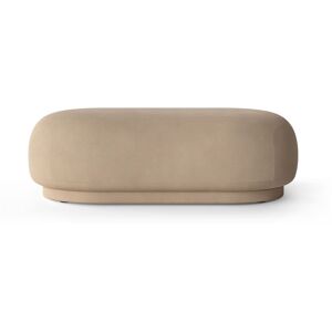 Ferm Living Rico Ottoman Brushed L: 124 cm - Sand