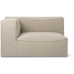 Ferm Living Catena Sofa Armrest Right S401 Rich Linen 76x119 cm - Natural