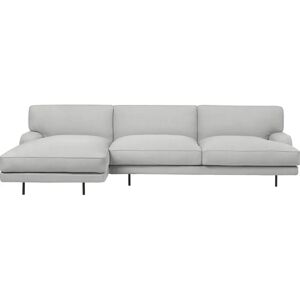 GUBI Flaneur Sofa m. Chaise Longue B: 270 cm - Black / Fame Hybrid 1101