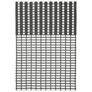 Kristina Dam Studio Contemporary Throw Plaid 130x180 cm - Black/Off White