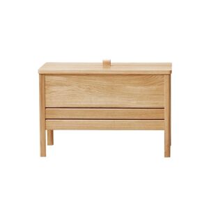 Form & Refine A Line Storage Bench 68 B: 68 cm - Oiled Oak