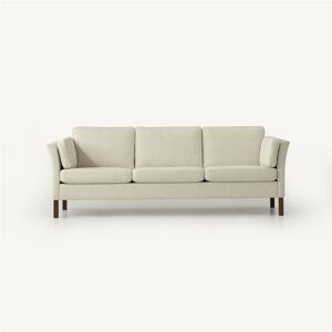 Mogens Hansen MH2225 3 Pers Sofa L: 218 cm - Savak 0001 / Kirsebær Bøg