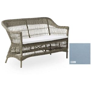 Sika Design Sika-Design Charlot 2 Pers. Sofa L: 134 cm - Antique Grey/A672 Tempotest Michelangelo Light Blue