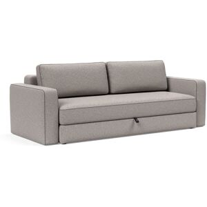 Innovation Living Black Label ILB 401 Sovesofa m. Armlæn 150-200 cm - Corocco Warm Grey/Mat Sort