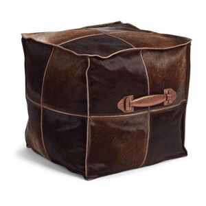 Natures Collection Premium Quality Calf Leather With Handle 45x45 cm - Brown
