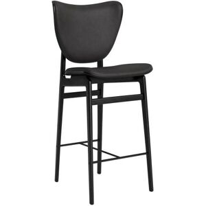 NORR11 Elephant Bar Chair SH: 65 cm - Black Oak/Dunes Antracite 21003