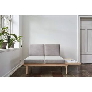 Duus Møller Duus & Møller Nordic Silence Sofa Inkl Hyndesæt 2 Pers. B: 172 - Massiv eg/801 Kvadrat