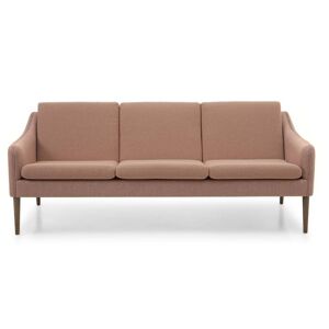 Warm Nordic Mr. Olsen 3 Seater Sofa L: 200 cm - Smoked Oak/Fresh Peach