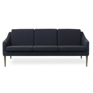 Warm Nordic Mr. Olsen 3 Seater Sofa L: 200 cm - Smoked Oak/Midnight Blue