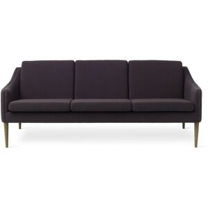 Warm Nordic Mr. Olsen 3 Seater Sofa L: 200 cm - Smoked Oak/Eggplant