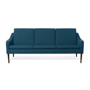 Warm Nordic Mr. Olsen 3 Seater Sofa L: 200 cm - Walnut/Dark Turqouise