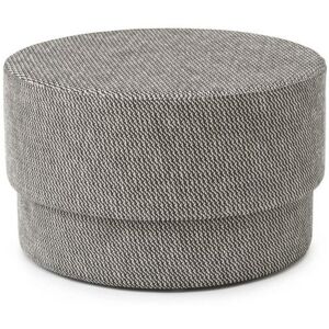 Normann Copenhagen Silo Puf Mellem Ø: 70 cm - Sort/ Albagia 201