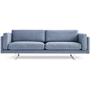 Erik Jørgensen EJ 280 2 Pers. Sofa 100 L: 240 cm - Foss 722/Børstet Krom