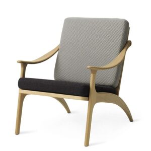 Warm Nordic Lean Back Lounge Chair SH: 41 cm - Oak/Sage/Mocca
