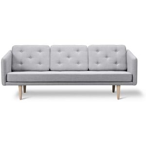 Fredericia 2003 No. 1 3 Pers. Sofa L: 206 cm - Bardal 110/Sæbebehandlet Eg