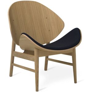 Warm Nordic The Orange Lounge Chair SH: 38 cm - Oak/Midnight Blue